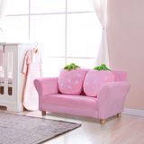Homcom Kinderen Sofa Aardbe - Kinder Fauteuil Bank