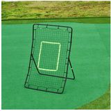 Homcom - Rebounder für Fußball Prellwand Tragebar mit Schlag-Zone Rebound Netz Kickback Rückprallwand Prellwand für Baseball Basketball Fußballtor