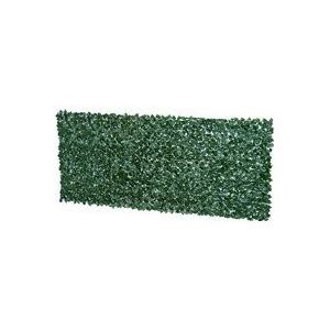 Outsunny Künstliche Hecke Sichtschutzhecke 300 x 150 cm Dunkelgrün für Garten Balkon Wanddekoration  Aosom.de