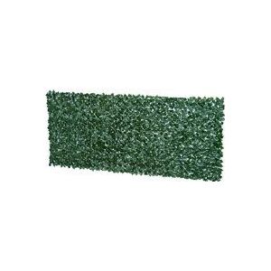 Outsunny kunsthaag privacyhaag planten haag wanddecoratie donkergroen 300 x 150 cm