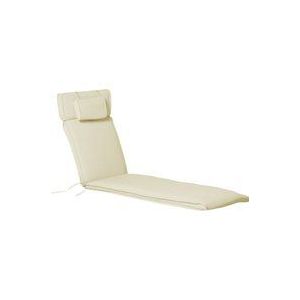 Outsunny Ligbed met hoofdkussen loungebed ligbank katoenvezel polyester 84B-304