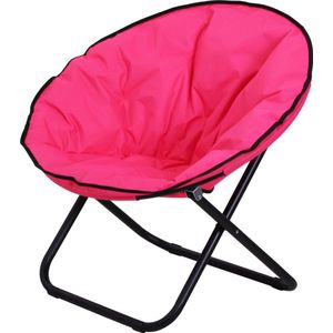 Outsunny Klapstoel klapfauteuil klapzetel campingstoel tuinstoel loungestoel opvouwbaar gestoffeerd 84B-299