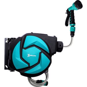 MH - Tuinslanghaspel - 10 Meter - Vorstbestendig - Multi-Sproeikop