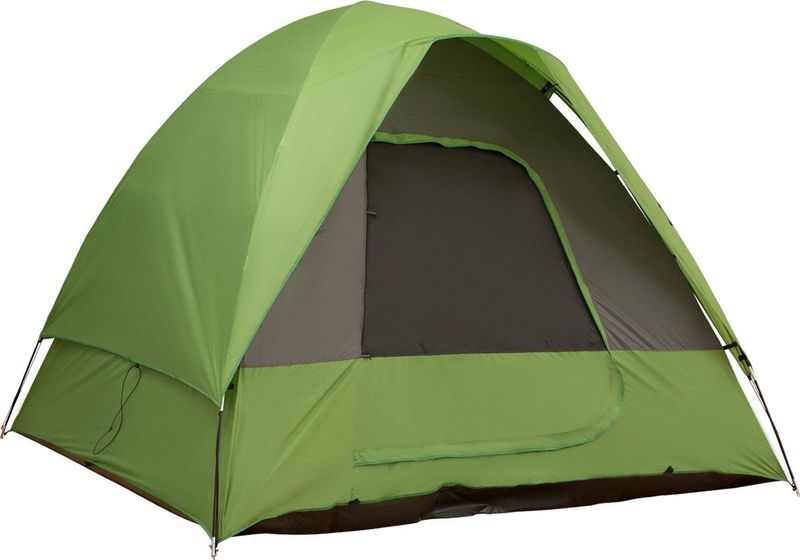 Autozelt Campingzelt Reisezelt für 4-5 Personen Glasfaser Polyester Grün 300 x 300 x 230 cm