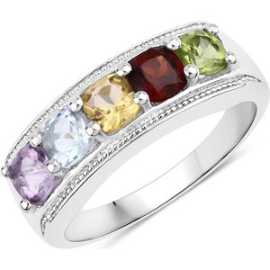 Rafaela Donata - Ring Sterling Silber Amethyst in Silber Ringe 1 ct Damen (69.99 € / 1 ct)