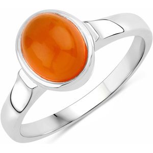 Rafaela Donata - Ring Sterling Silber Karneol in Silber Ringe 1 ct Damen (59.99 € / 1 ct)