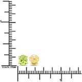 Vira Jewels - Ohrstecker 925/- Sterling Silber Peridot grün 0,8ct. Ohrringe 1 ct Damen (59.89 € / 1 ct)