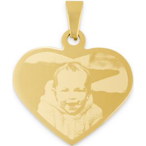 Hanger - Goudkleurig - Hartvorm - Fotohanger