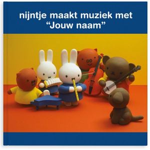 Boek met naam - nijntje maakt muziek - Hardcover