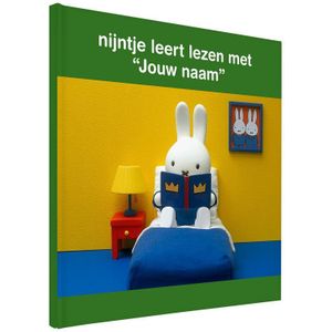 Boek met naam - nijntje leert lezen - Hardcover