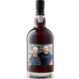 Port met bedrukt etiket - Graham's 10 Years