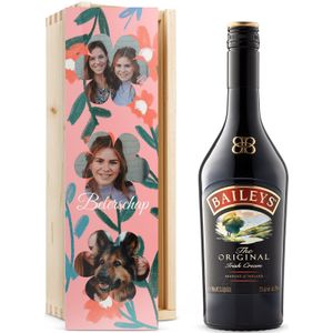 Likeur in bedrukte kist - Baileys Original