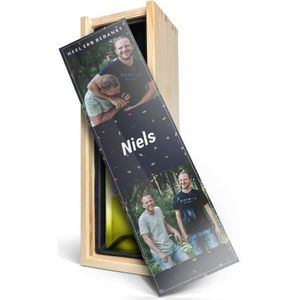 Wijn in bedrukte kist - Oude Kaap - Wit