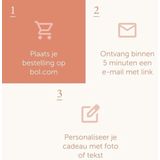 Heren - Badjas - Wit - Badstof