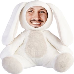 ItsieMe Knuffel met foto hoofd  - 20 cm