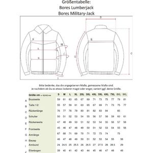 Bores Military Jack Olive Motorfiets shirt