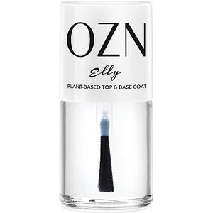 OZN Elly Top und Base Coat Nagellak, Transparent, 12 ml