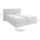 Maintal Boxspringbett, inkl. Topper