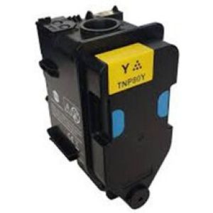 Konica Minolta - TNP-80Y - Toner - Geel - Geschikt voor Bizhub C3320I