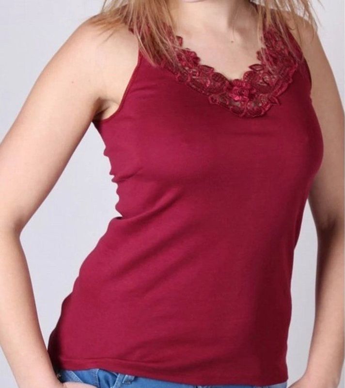 Toker - Hemd - Zwart - Katoen - Met Kant en Brede Band