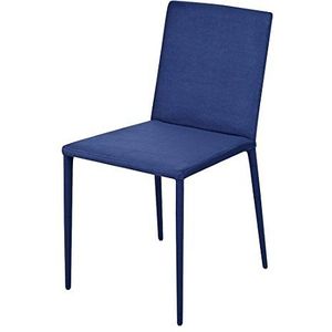 GARAGEEIGHT Ikaalines stoel, polyester, blauw, set van 2