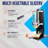 Royal Catering - Groentesnijder manueel - 5 messen