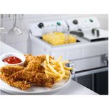 Royal Catering Frituurpan - Friteuse - Frietpan - 2 x 16 L
