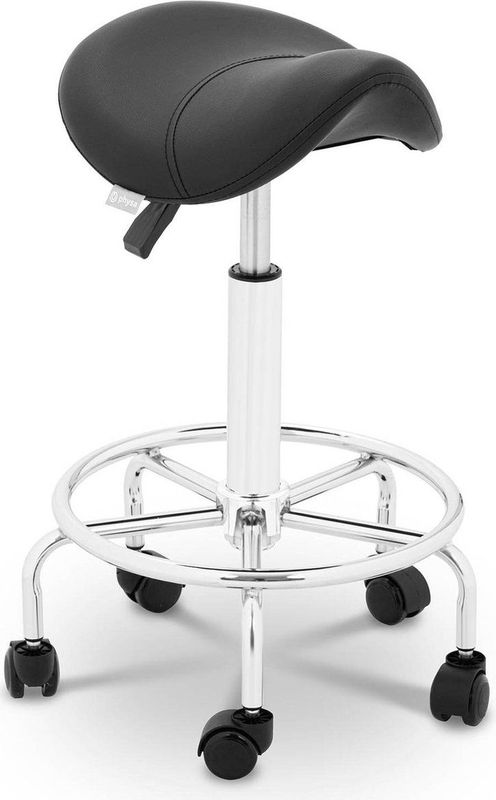 physa Zadelkruk - {{height_adjustment_430_temp}} mm - 150 kg - zwart