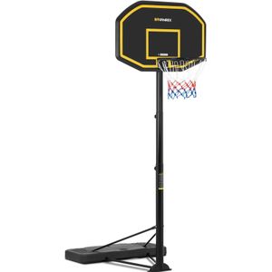 Gymrex Basketbalpaal - in hoogte verstelbaar - 200 tot 305 cm