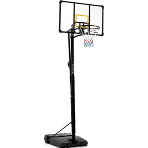 Gymrex Basketbalpaal - in hoogte verstelbaar - 230 tot 305 cm