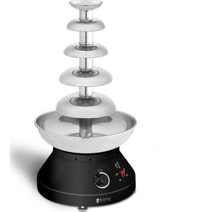 Royal Catering Chocolade Fondue RCCF-210 - Leuke keuken - Zwart
