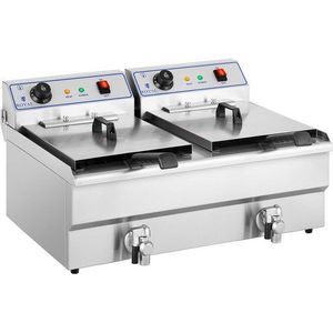 Royal Catering - Elektrische friteuse - 2 x 16 liter - 400 V