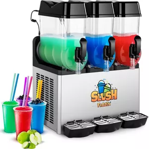 Roaaee Slhie Machine, Slhy Machine for Home,Frozen Drink Maker & Ice Cream Maker – 88 oz with 6 Preset Programs, LED Display for Margaritas, Frappés, Milkshakes, Smoothies & Ice Cream