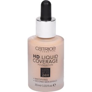 Catrice - HD Liquid Coverage Foundation - 30 ml - Kleur 020 Rose Beige