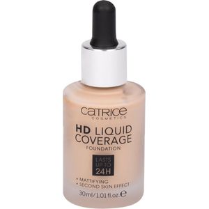 Catrice - HD Liquid Coverage Foundation - 30 ml - Foundation - Lichtgewicht - Vloeibaar
