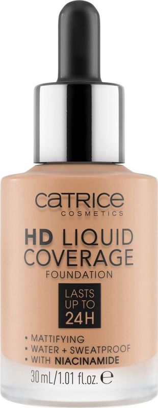 Catrice Teint Make-up HD Liquid Coverage Foundation No. 040 Warm Beige