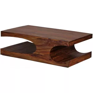 salontafel sheesham hout met laden kopen