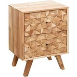 KADIMA DESIGN Nachtconsole nachtkast box lente bed boekstift hout solide nieuw