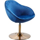 lounge fauteuil blauw