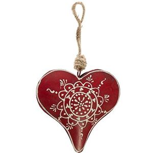 MyFlair kerstboom sieraden, rood/wit, d.w.z. afmetingen van het artikel