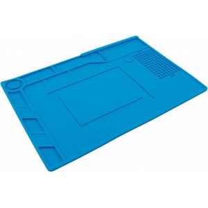 McPower LM-15 Siliconen soldeermat - Hittebestendig - Antistatisch - Flexibel - 389x269mm