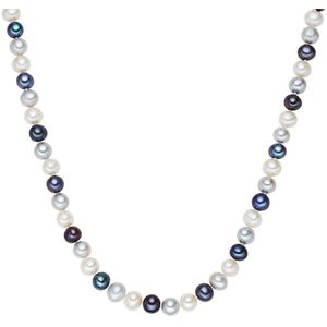 Valero Pearls Parel ketting Sterling zilver Gekweekte zoetwaterparels wit