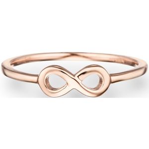Glanzstücke München - Ring - Rosegoud - Sterling Zilver - Infinity Motief
