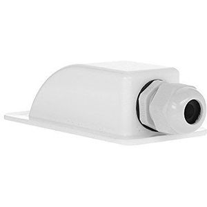 Offgridtec© Dakdoorvoertule enkelvoudig, wit, voor camper/caravan/boot, kabeldoorvoer voor zonnekabel, ABS-kunststof