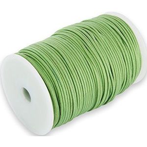 Auroris 100 m rol katoenen lint rond 2 mm Kleur: