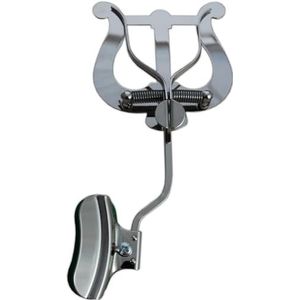 Soundman® Lyre Paviljoen voor paperclips, bladmuziekhouder (vernikkeld)