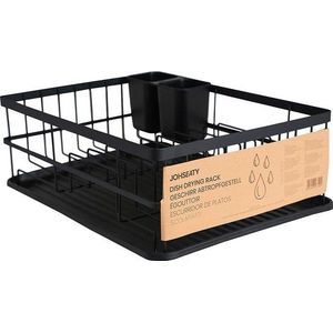 Afdruipmat Maxi 40x30cm zwart Wenko | van 't Ende
