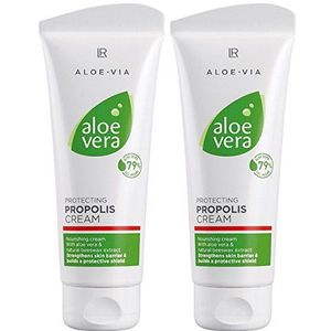 LR ALOE VIA Aloë Vera beschermende propolis crème (2x 100 ml)