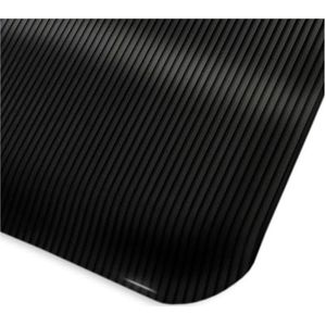 etm Anti-vermoeidheidsmat - HeavyDuty Ripp - Werkplaatsmat - Zwart - 60 x 90 cm