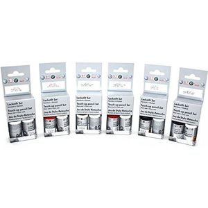 Originele VW Audi lakstiftset basislak + blanke lak lakstiften [opgeven 17-cijferig voertuigidentificatienummer vereist]